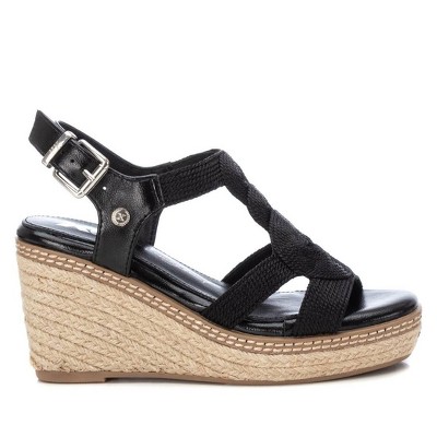 XTI Women's Jute Wedge Sandals 142320