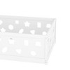 Okak Twin/Full Size Floor Bed Frame,White Solid Wood Toddler Bed with Safety Rails, Low Profile Design for Kids Bedroom & Nursery - 4 of 4
