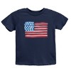 The Juniper Shop American Flag Smudged Youth Short Sleeve Tee - 2 of 4