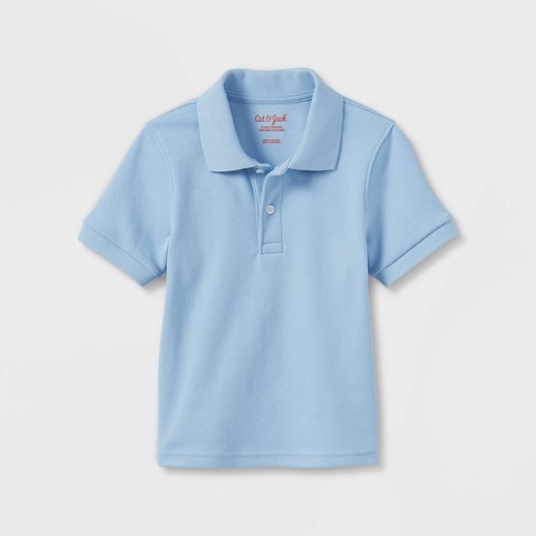 3 Or 5 Pack FOTL Kids Poly/Cotton Short Sleeves School Uniform Piqué Polo Shirt 