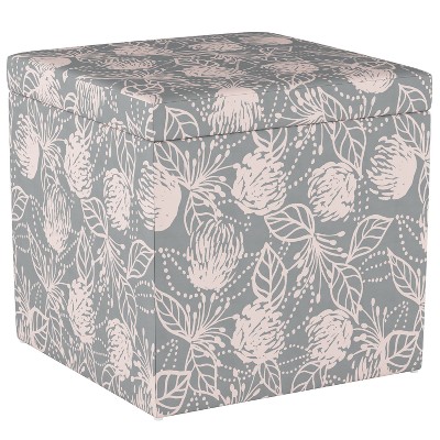 target floral ottoman