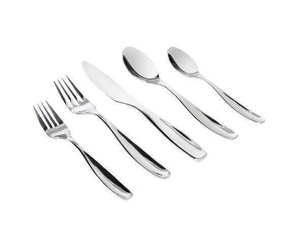 Gourmet Settings Anise Silverware Set - 60pc