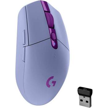 Logitech G305 LIGHTSPEED Wireless Gaming Mouse, HERO Sensor, 6 Programmable Buttons, 12000 DPI, 250 Hour Life, USB Receiver