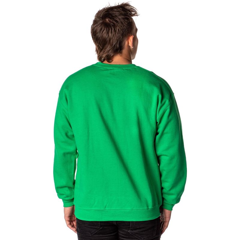 A Christmas Story Men's Leg Lamp Fragile Pullover Sweatshirt Green, 2 of 5
