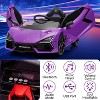 12V Kids Lamborghini Revuelto Ride-On Car, Electric Sports Car Toy with Remote, Bluetooth, Music & LED Lights - 4 of 4
