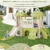 BABYYER 8-1 Toddler Climber and Slide Set,  Indoor Outdoor Toddler Playset with Basketball Hoop, Play Combination for Babies,Indoor& Outdoora - 2 of 4