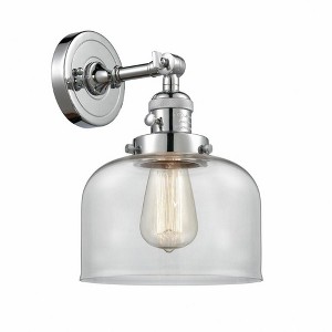 Bell - 1 Light Wall Sconce In Industrial Style-12 Inches Tall and 8 Inches Wide - 1 of 1
