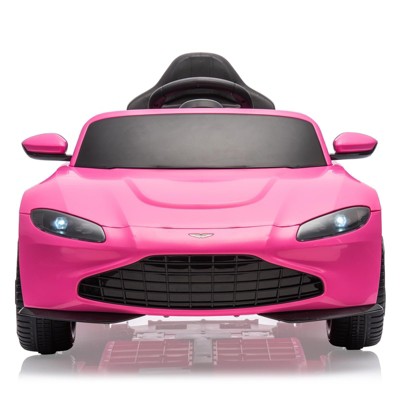 Ride on Sports Car for Kids, Licensed Aston Martin Battery Powered Car, 12V Toddles Ride on Toy for Boys Girls