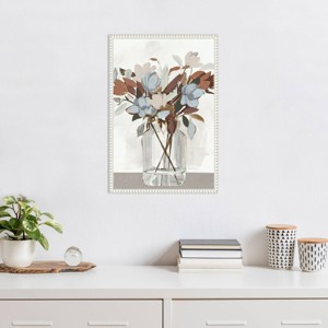 Amanti Art Warm Florals by Jacob q Framed Wall Art Print - 1 of 4