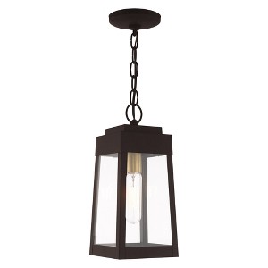 Livex Lighting Oslo 1 - Light Pendant in  Bronze - 1 of 2