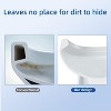 One-Piece Toilet, Elongated Bowl, 1.28 GPF Water-Saving Flush, Comfort Height, Whisper-Close Seat, Easy Installation, Modern Style - 4 of 4