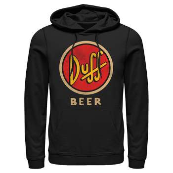 Men's The Simpsons Duff Classic Beer Logo Pull Over Hoodie