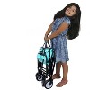 Racxily Collapsible Wagon Cart with Wheels Foldable, 3pcs plastic Liner bag /Cover, Lightweight Wagon, Grocery Cart, for Grocery Sports Garden - 2 of 4