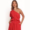 Petal and Pup Roma One Shoulder Midi Dress - 4 of 4