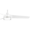 56" Minka Aire Veer Flat White LED Smart Ceiling Fan with Remote - 3 of 4