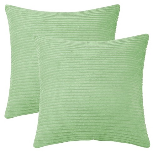 4pcs 18x18 Inch Solid Color Decorative Pillow Covers Without