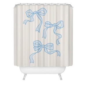 Deny Designs April Lane Art Bows Shower Curtain - 1 of 3