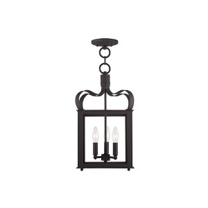 Livex Lighting Garfield 3 - Light Pendant in  Antique Brass - 1 of 4