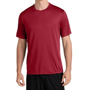 Mafoose Men's Active T Shirts Crew Neck High Visible Sun Protection Cool Dry Fit Athletic Workout Running T-Shirts for Men - 1 of 4