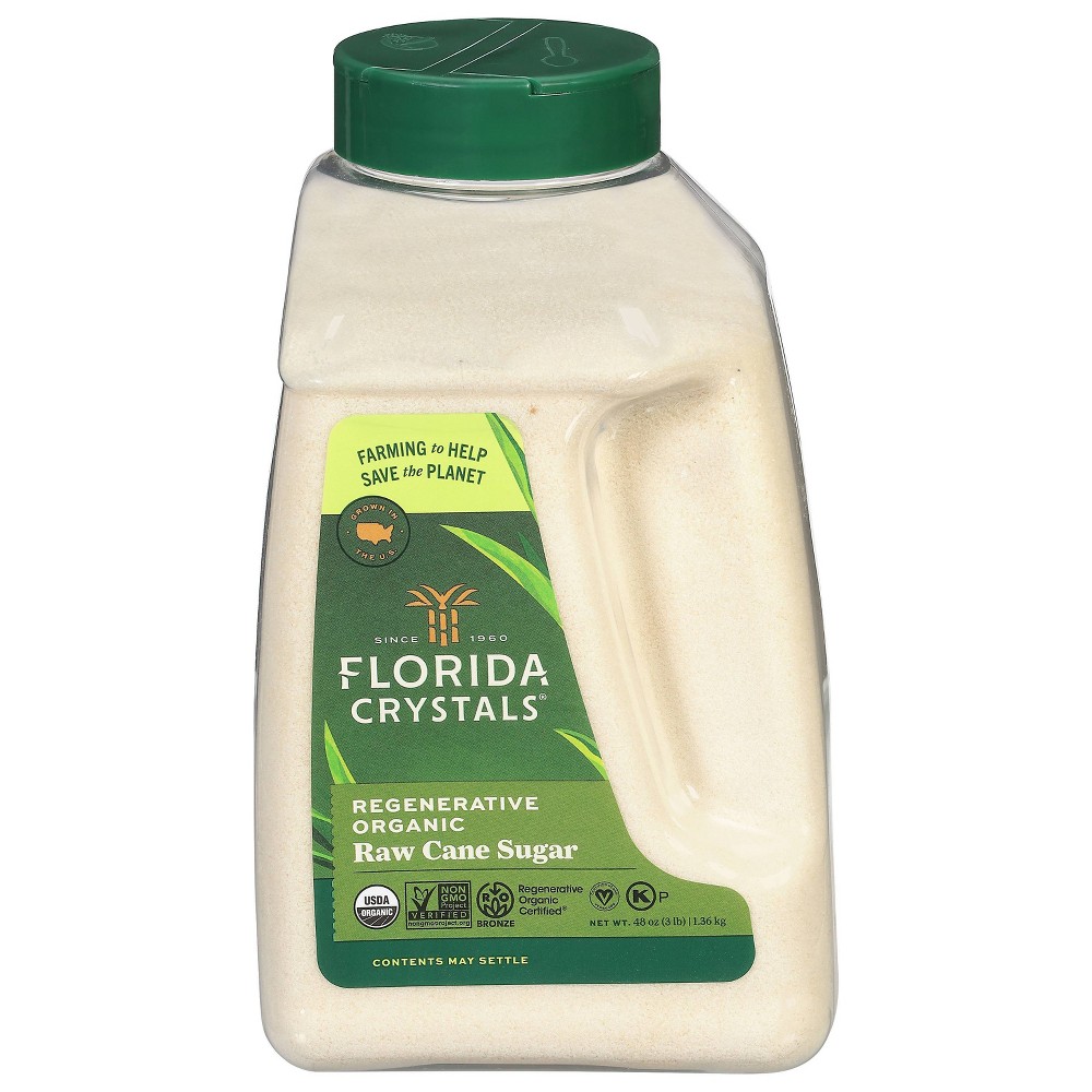 UPC 075779311107 product image for Florida Crystals Regenerative Organic Cane Sugar - 48oz Jug | upcitemdb.com