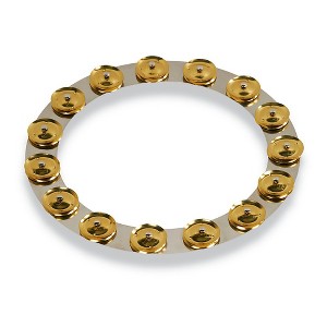 LP Tambo-Ring - Stainless Steel With Brass Jingles - 1 of 4