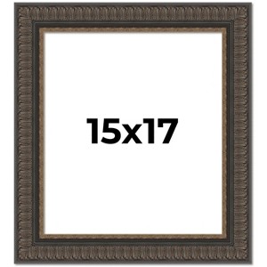 PosterPalooza | Museum Brown Picture Frame - UV Acrylic, Foam Board Backing, Hanging Hardware - 1 of 4
