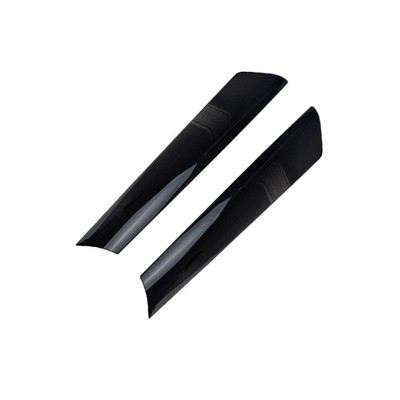 1 Pair Front Windshield Post Trim A-Pillar Cover Side Molding Compatible for Mini Cooper R50/R53 2001-2006 Mini Cabriolet 2004-2007