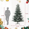 Pre-Lit Slim Aspen Fir Artificial Christmas Tree - 2 of 4