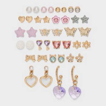 Girls' 20pk Earring Set - Cat & Jack™