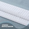 LunaLulinlk Park Fabric Shower Curtain, Stripe Spa - 4 of 4