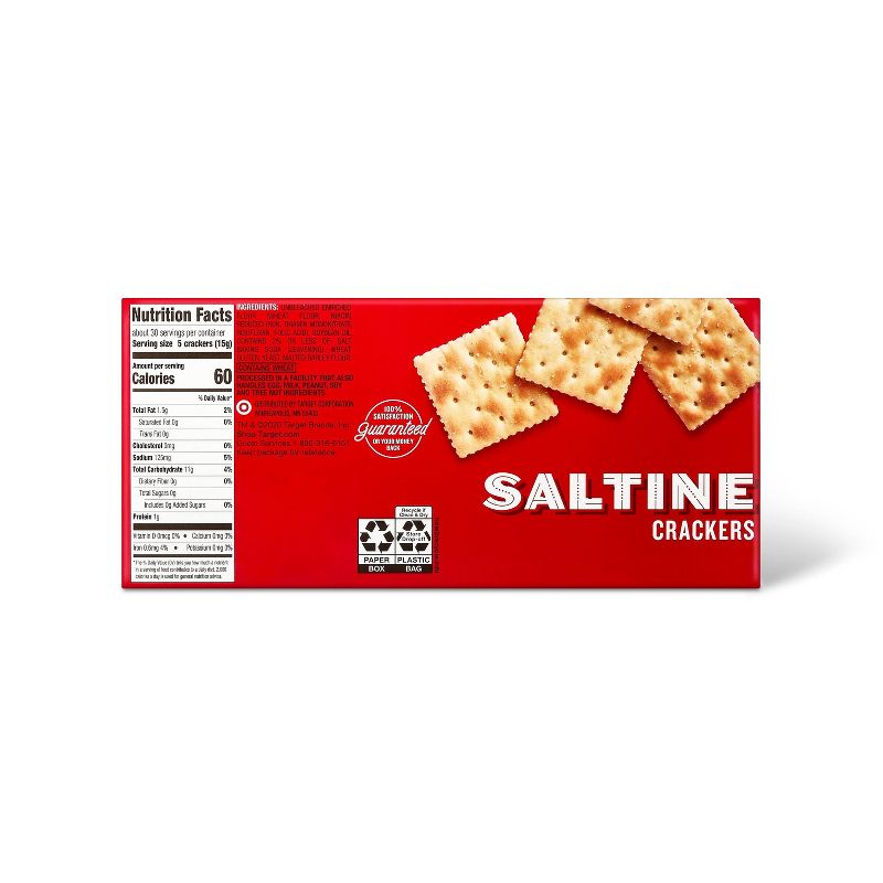 Saltine Crackers - 16oz - Market Pantry&#8482;, 3 of 6
