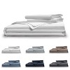 Classic Cool & Crisp 100% Cotton Percale Duvet Cover Set - 3 of 4