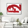 30" x 40" Teasing 1 by Dan Houston Framed Canvas Art Print - Masterpiece Art Gallery: Modern Horizontal Wall Decor - 4 of 4