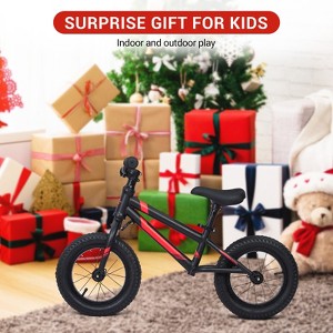 Toddler Balance Bike for 2-5 Years Old, Pedal-Free Lightweight Push Bicycle with Adjustable Handlebar & Seat, Kids' Birthday Gift Toy - 1 of 4