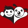 Junior's Design By Humans Doggy Friend By graphicganga T-Shirt - 2 of 3
