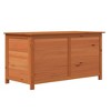 VidaXL Patio Cushion Box Brown 39.4"x19.7"x22" Solid Wood Fir - 2 of 4