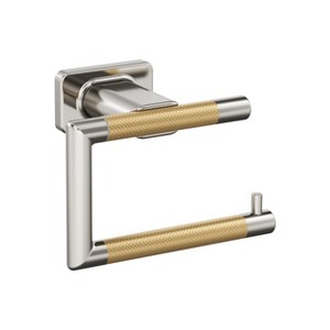 Amerock Esquire Wall Mounted Single Post Toilet Paper Holder - 1 of 4