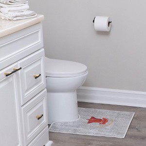 Sussexhome- Machine Washable & Absorbent Cotton Bath Rugs - 20" x 24" - 1 of 4