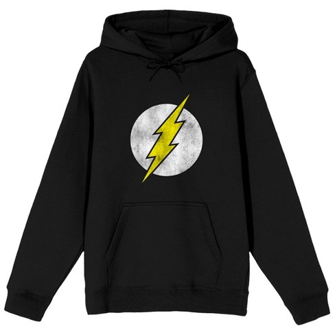 Flash Logo Men s Pullover Hoodie 4XL