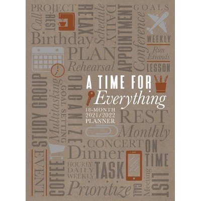 A Time for Everything 2022 Planner - by  Belle City Gifts (Leather Bound)