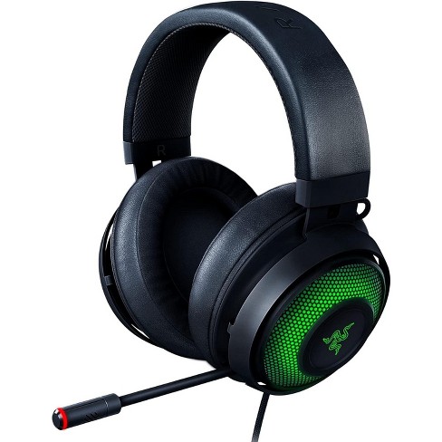 Razer Rz04 03180100 r3m1 Kraken Ultimate Usb Surround Sound Headset With Anc Microphone Black Certified Refurbished Target