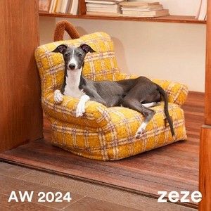 ZEZE Vintage Furniture Style Sofa Dog Bed - 1 of 4