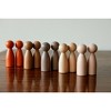 The Freckled Frog Peg People of the World Wooden People - Set of 10 - Ages 12m+ - 3 of 4