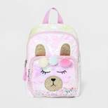 Girls' 10.5" Sequin Llama Backpack - Cat & Jack™ Pink