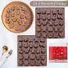 JDICTION Christmas Silicone Chocolate Molds with Candy Bags, 25 Shapes for Candy, Soap, Resin, Jelly, Wax, Ice - 4 of 4
