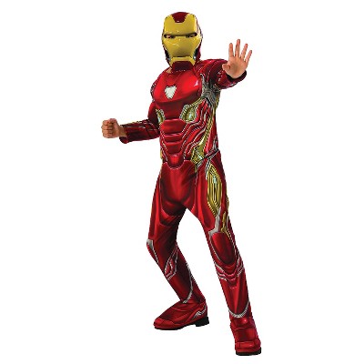 Rubie's Boys' Avengers: Endgame Deluxe Iron Man Mark 50 Costume