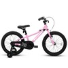 Cesicia Kids Bike With 18 Inch Wheels, Only 1-Speed, Removable Training Wheels, Front V Brake, Rear Holding Brake, for 3-5 Years Old - 2 of 4