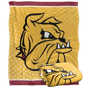 University Of Minnesota Duluth Logo Dots Silky 50x60 Blanket, 1 Sided - 1 of 4