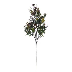 Transpac Artificial 22 in. Green Golden Autmn Spray - 1 of 2