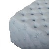 Piper Tufted Rectangular Ottoman Bench - Christopher Knight Home - 4 of 4